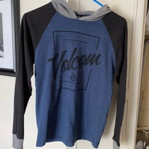 Boys Volcom hooded T-shirt